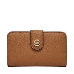 Portfel MICHAEL Michael Kors. Brązowe portfele damskie MICHAEL Michael Kors. Za 519.99 zł.