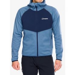 Bluza z kapturem Berghaus Trawden Jacket. Niebieskie bluzy męskie Berghaus, m, bez wzorów, z kapturem. Za 335.99 zł.