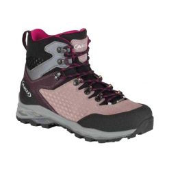 Buty Trekkingowe Damskie Alterra II Leather GORETEX. Czarne obuwie trekkingowe damskie Aku, z gore-texu, bez zapięcia. Za 812.99 zł.