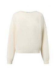 Marie Lund Sweter Kobiety biały, S. Białe swetry nierozpinane damskie Marie Lund, s, bez wzorów, z wełny, bez kołnierzyka, bez ramiączek. Za 249.95 zł.