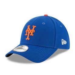 Czapka z daszkiem New Era MLB New York Mets. Niebieskie czapki damskie New Era, bez wzorów, sportowe. Za 183.00 zł.