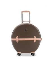 Semi Line Walizka średnia T5673-3 Brązowy. Brązowe walizki męskie Semi-line, bez wzorów, z tworzywa sztucznego, średnie. Za 279.99 zł.