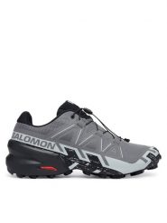 Salomon Buty do biegania Speedcross 6 Wide L41744100 Szary. Szare buty sportowe męskie Salomon, bez wzorów, z materiału, bez zapięcia, do biegania. Za 649.99 zł.