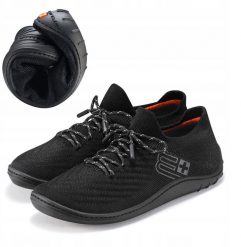 SH5010W Buty damskie BAREFOOT MERINO czarny/czarny 40. Czarne obuwie sportowe damskie Spokey, bez wzorów, bez zapięcia. Za 446.44 zł.