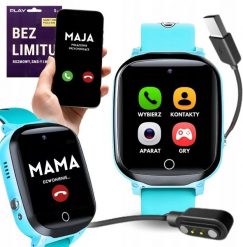 Smartwatch VESS Q13Z Niebieski. Niebieskie zegarki smartwatch VESS, bez wzorów. Za 159.99 zł.