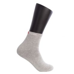 Black Crown Pro skarpety nad kostkę gris 35-38. Białe skarpetki damskie BLACK CROWN, bez wzorów, z bawełny. Za 124.99 zł.