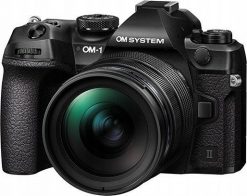 Lustrzanka Olympus Olympus OM SYSTEM OM-1 Mark II + 12-40mm f/2.8 PRO II. Lustrzanki cyfrowe OLYMPUS. Za 14,227.99 zł.