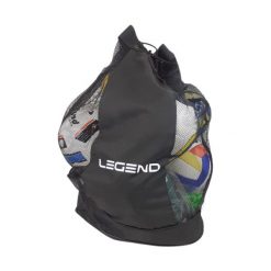 Torba na piłki Legend czarna 82507. Czarne torby sportowe męskie Legend, bez wzorów, z nylonu. Za 69.90 zł.