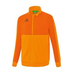 Kurtka robocza Erima Six Wings Pomarańczowa Junior. Brązowe kurtki męskie Erima, bez wzorów, z materiału, sportowe, bez kaptura. Za 272.99 zł.