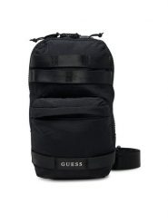 Guess Plecak HMASPF P5226 Czarny. Czarne plecaki męskie Guess, z aplikacjami, z materiału. Za 289.99 zł.