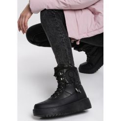 Czarne Śniegowce Prosser. Czarne śniegowce damskie Renee, za kostkę, bez zapięcia. Za 179.99 zł.