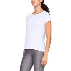 Under Armour HeatGear® Koszulka Biały. Białe bluzki damskie Under Armour, m, bez wzorów, z elastanu, bez kołnierzyka, bez ramiączek. Za 137.95 zł.