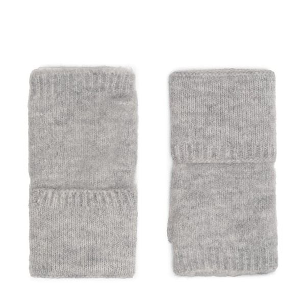 Rękawiczki Damskie Jenny Fairy. Szare rękawiczki damskie Jenny Fairy, bez wzorów, z dzianiny. Za 49.99 zł.