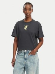 HUGO T-Shirt Vintage Tee 24 50561264 Czarny Regular Fit. Czarne t-shirty damskie Hugo, l, bez wzorów, z bawełny, vintage, bez kołnierzyka, bez ramiączek. Za 349.99 zł.