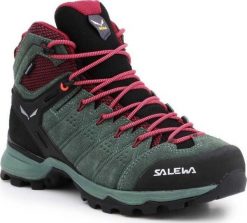 Buty trekkingowe damskie Salewa Buty alp mate mid wp women-duck green-rhododendon-uk 5,5 (38,5) SALEWA. Zielone obuwie trekkingowe damskie Salewa, bez zapięcia. Za 746.35 zł.