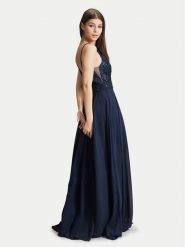 Hey Kyla Sukienka wieczorowa 5AC105HK Granatowy Regular Fit. Niebieskie sukienki damskie Hey Kyla, bez wzorów, z syntetyku, wizytowe, bez kołnierzyka, bez ramiączek. Za 579.99 zł.