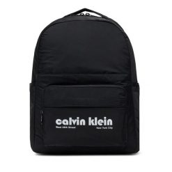 Plecak Calvin Klein Jeans. Czarne plecaki męskie Calvin Klein Jeans, bez wzorów, z jeansu, sportowe. Za 259.99 zł.