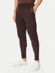 BOSS Spodnie dresowe Authentic 50554784 Brązowy Regular Fit. Brązowe spodnie sportowe męskie Boss, m, bez wzorów, z bawełny. Za 379.99 zł.