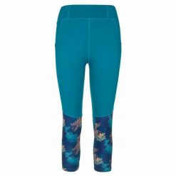 Damskie legginsy fitness 3/4 Kilpi SOLAS-W. Czerwone legginsy damskie Kilpi, bez wzorów. Za 174.18 zł.