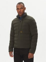 G-Star Raw Kurtka zimowa Foundation D24276-D518 Zielony Regular Fit. Zielone kurtki męskie G-Star, na zimę, m, bez wzorów, z syntetyku, retro, bez kaptura. Za 579.99 zł.