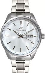 Zegarek Jordan Kerr Zegarek męski Jordan Kerr C4020 srebrna t. Szare zegarki męskie Jordan Kerr, bez wzorów, srebrne. Za 179.00 zł.