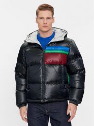 Lacoste Kurtka puchowa BH1639 Czarny Regular Fit. Czarne kurtki męskie Lacoste, m, bez wzorów, z puchu, bez kaptura. Za 3,169.00 zł.