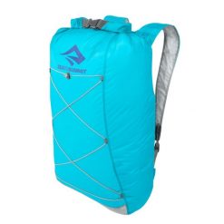 Lekki plecak turystyczny Sea To Summit Ultra-Sil® Dry Day Pack 22l. Niebieskie plecaki damskie SEA TO SUMMIT, bez wzorów, sportowe. Za 224.99 zł.