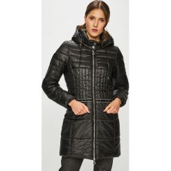Liu Jo - Kurtka. Czarne kurtki damskie Liu Jo, s, bez wzorów, z materiału, z kapturem. W wyprzedaży za 749.90 zł.