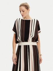 Weekend Max Mara Sweter Pegola 2525366101 Brązowy Regular Fit. Brązowe swetry nierozpinane damskie Weekend Max Mara, s, bez wzorów, z wiskozy, bez kołnierzyka, bez ramiączek. Za 739.99 zł.