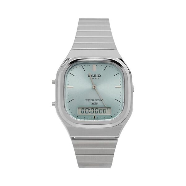 Zegarek Casio. Szare zegarki damskie Casio, srebrne. Za 269.99 zł.