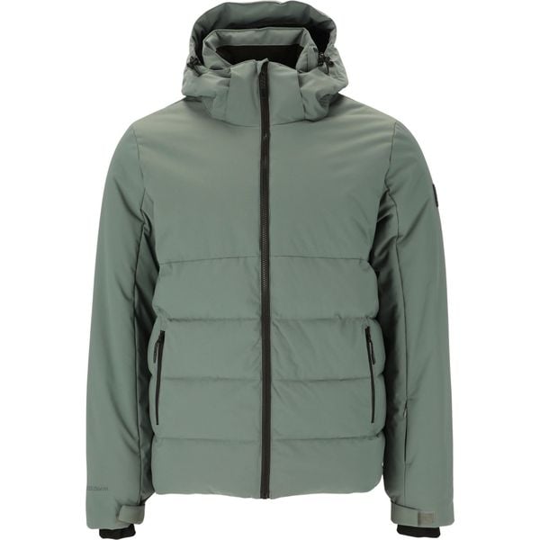 Kurtka narciarska Whistler Lakeland. Zielone kurtki sportowe męskie Whistler, na zimę, m, bez wzorów, bez kaptura, narciarskie. Za 553.00 zł.