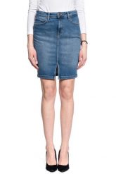 LEE Pencil Skirt DAMSKA SPÓDNICA JEANSOWA MID WORN MARTHA L38GQDTO 112108194. Spódnice damskie Lee, l, bez wzorów, z jeansu. Za 169.99 zł.