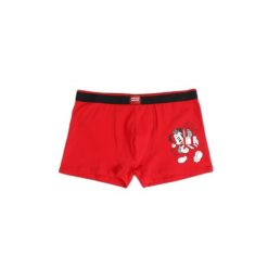 Bokserki z elastanu bawełnianego Disney Vacances Bateau Métal Cadeau. Czerwone bokserki męskie Disney, bez wzorów, z bawełny. Za 122.00 zł.