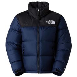 Kurtka sportowa damska 1996 Retro Nuptse W Jacket. Niebieskie kurtki sportowe damskie The North Face, s, bez wzorów, z materiału, bez ramiączek, z kapturem, trekkingowe. Za 1,149.99 zł.