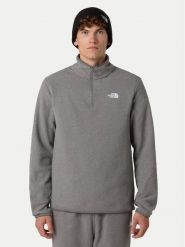 The North Face Polar Glacier NF0A8D0Q Szary Regular Fit. Szare bluzy sportowe męskie The North Face, m, bez wzorów, z polaru, bez kaptura. Za 239.99 zł.