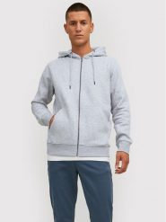 Jack & Jones Bluza Star 12210830 Szary Regular Fit. Szare bluzy męskie Jack & Jones, m, bez wzorów, z bawełny, retro, bez ramiączek, bez kaptura. Za 219.99 zł.