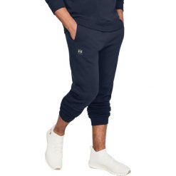 Under Armour Rival Spodnie dresowe Niebieski. Niebieskie spodnie sportowe męskie Under Armour, l, bez wzorów, z bawełny. Za 257.95 zł.