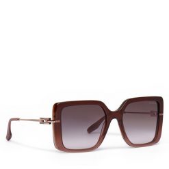 Okulary przeciwsłoneczne Trussardi. Brązowe okulary przeciwsłoneczne damskie TRUSSARDI. Za 679.99 zł.