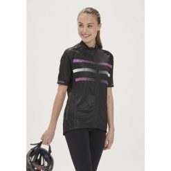Koszulka rowerowa damska Endurance Beatrice S/S. Czerwone koszulki sportowe damskie Endurance, l, bez wzorów, bez ramiączek. Za 199.99 zł.