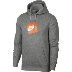Bluza męska Nike M NSW HBR Hoodie PO FLC szara 928719 063. Szare bluzy męskie Nike, m, bez wzorów, bez kaptura, na fitness i siłownię. Za 322.88 zł.