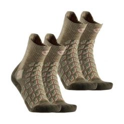 Skarpety trekkingowe kobieta Therm-ic Trekking Cool Crew Lady zestaw 2 par. Brązowe skarpetki damskie THERM-IC, bez wzorów. Za 224.00 zł.