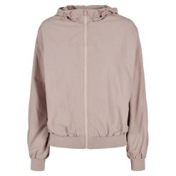 Marszczona Kurtka Batwing Dla Kobiet. Czerwone kurtki sportowe damskie BUILD YOUR BRAND, xl, bez wzorów, bez ramiączek, bez kaptura, trekkingowe. Za 238.99 zł.