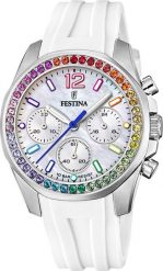 Zegarek Festina Zegarek damski Festina F20610-2 biały. Białe zegarki damskie Festina. Za 628.00 zł.