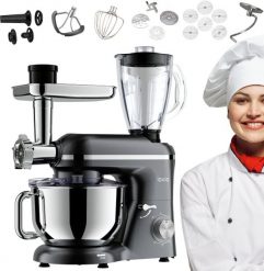 Mikser planetarny Robot kuchenny LOVIO ChefAssistant Plus szary LVSTM02PGY. Szare roboty kuchenne Lovio. Za 549.99 zł.