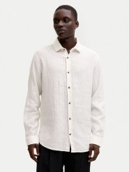 Jack & Jones Koszula Blaparker 12292161 Écru Regular Fit. Białe koszule męskie Jack & Jones, l, bez wzorów, z bawełny, bez kołnierzyka, bez ramiączek. Za 209.99 zł.