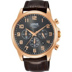 Zegarek Lorus Męski RT338GX9 Chronograf WR 100M brązowy. Brązowe zegarki męskie Lorus, bez wzorów. Za 319.00 zł.