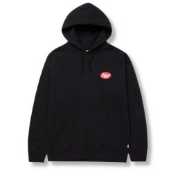 Bluza turystyczna męska HUF Cereal Killer. Czarne bluzy męskie HUF, l, bez wzorów, z bawełny, z kapturem. Za 239.00 zł.