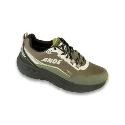 Buty Outdoor Ande Baffin Wp Dorośli. Zielone obuwie trekkingowe damskie ANDE, bez zapięcia. Za 398.99 zł.
