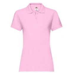 Damska Koszulka Polo Premium. Brązowe koszulki sportowe damskie fruit of the loom, xl, bez wzorów, bez ramiączek. Za 80.99 zł.