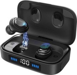 Słuchawki TWS H01 + Powerbank 2000 mAh. Słuchawki bezprzewodowe TWS. Za 129.00 zł.